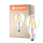 Ledvance Classic LED E27 Pære filament klar 11W 1521lm - 827 ekstra varm hvit | dimbar - erstatter 100W