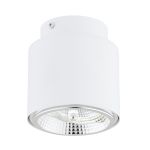 Emibig Taklampe Nano Stål Hvit | Egnet for 1x GU10 (AR111) - Max 12W