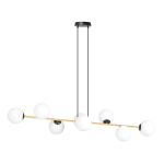 Emibig Pendel Lampe Gravity Stål Svart | Egnet for 8x E14 - Max 10W