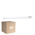 Fordelspakning 4x Ledvance LED Lyslister Vanntett 33W 3960lm - 865 Daglys | 120cm