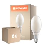 Fordelspakning 6x Ledvance HQL LED P E27 LED 21.6W 4000lm D - 840 Kald Hvit | Erstatter 80W