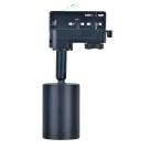 Noxion Tracklight 3-Fase Aluminium Svart | Egnet for 1x GU10
