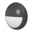Noxion LED Vegg - Taklampe Pro V2 12/16/20W 2400lm - 830-840-865 CCT | 325mm - IP65 - Bevegelses- og Lyssensor - N&oslash;dlys 3 Timer + &Oslash;yelokk Sirkel Svart