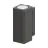 Ledvance Veggbelysning Urban Vario Aluminium Grå Up & Down 27W 2700lm - 830-840 CCT | IP65 - Dali Dimbar
