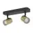 Eglo Taklampe Consuma 1 Stål Svart Gull | IP44 - Egnet for 2x GU10 