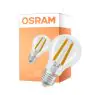 Osram Classic LED E27 Pære Filament Klar 3.8W 806lm Ultra Efficiency - 840 Kald Hvit | Erstatter 60W