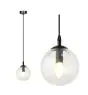 Emibig Pendel Lampe Cosmo Stål Svart | Egnet for 1x E14 - Max 10W