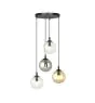 Emibig Pendel Lampe Cosmo Stål Svart | Egnet for 4x E14 - Max 10W