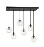 Emibig Pendel Lampe Cosmo Stål Svart | Egnet for 6x E14 - Max 10W