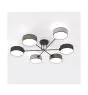 Emibig Taklampe Maga Stål Svart | Egnet for 6x E14 - Max 10W