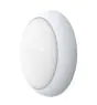 Noxion LED Vegg - Taklampe Pro V2 12/16/20W 2400lm - 830-840-865 CCT| 325mm - IP65 - Bevegelses- og Lyssensor - Nødlys 3 Timer + Sirkel Hvit
