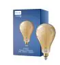 Philips Classic LED Pære E27 Pære gull 7W 470lm - 818 ekstra varm hvit | dimbar - erstatter 40W