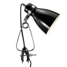 Nordlux Bordlampe Cyclone Clamp Metall Svart | Egnet for 1x E14