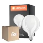 Fordelspakning 6x Ledvance LED Classic E27 Globe matt 11W 1521lm - 827 ekstra varm hvit | dimbar - erstatter 100W