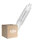 Fordelspakning 10x Ledvance LED Lysrør T5 (Mains AC) High Output 11W 1550lm - 830 Varm Hvit | 55cm - Erstatter 24W